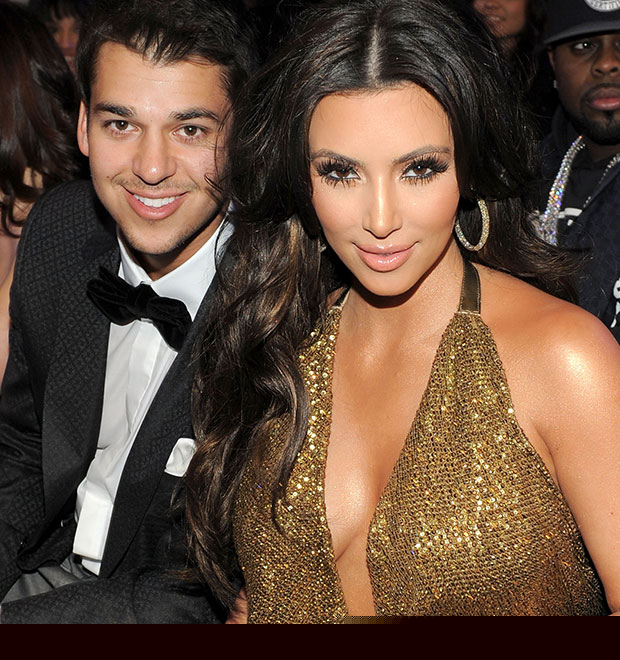 Rob Kardashian acredita que Kim Kardsahian é a causa dos seus problemas