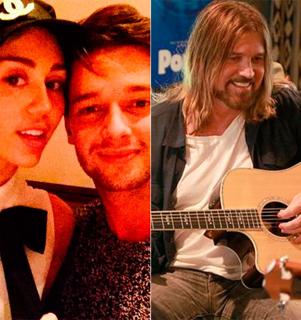Pai de Miley Cyrus defende o namorado da filha após fotos polêmicas