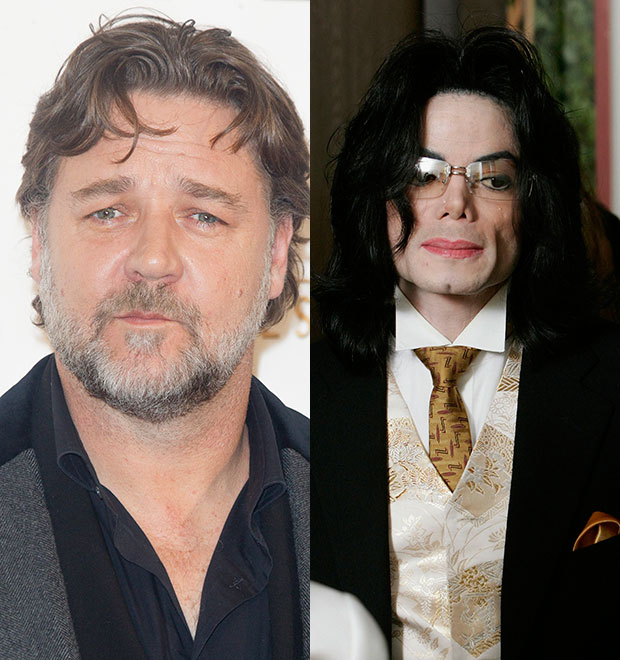 Russell Crowe revela que recebia trotes de Michael Jackson. Entenda!