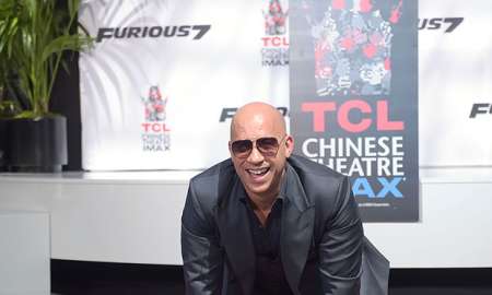 Vin Diesel ganha homenagem na calçada da fama em Hollywood