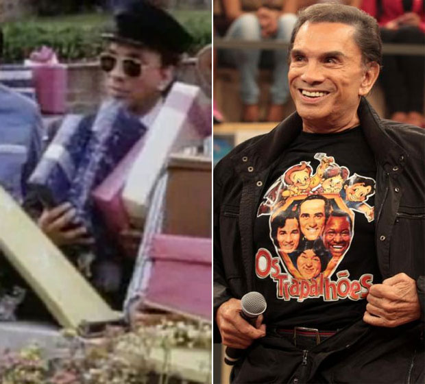 Veja o antes e depois do elenco de Os Trapalhões na Terra dos Monstros Estrelando