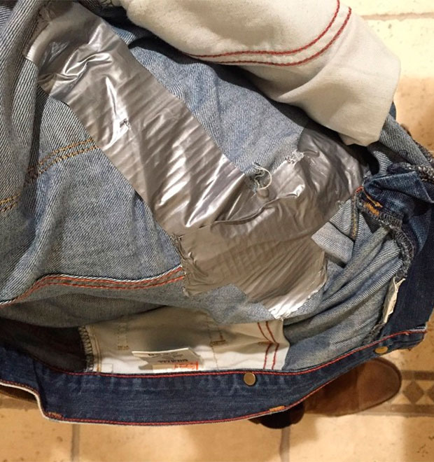 Luciano Huck rasga a calça no aeroporto, entenda!