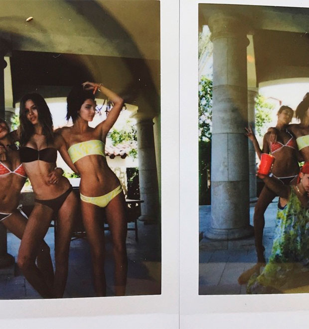 Kendall Jenner posa de biquíni em redes sociais