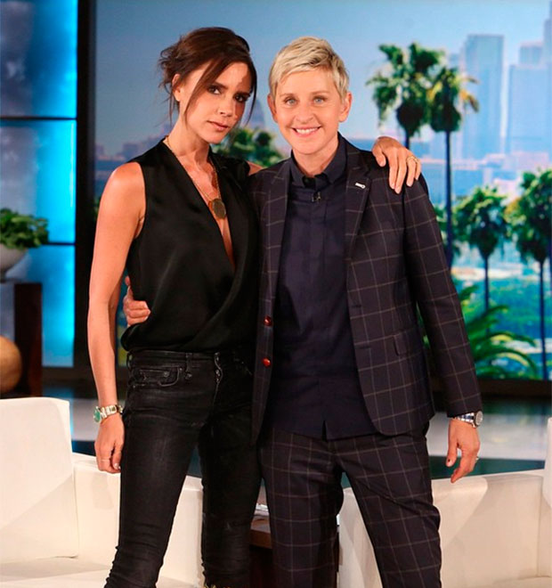 Victoria Beckham diz que Harper gosta de vestidos... mas também de chuteiras!