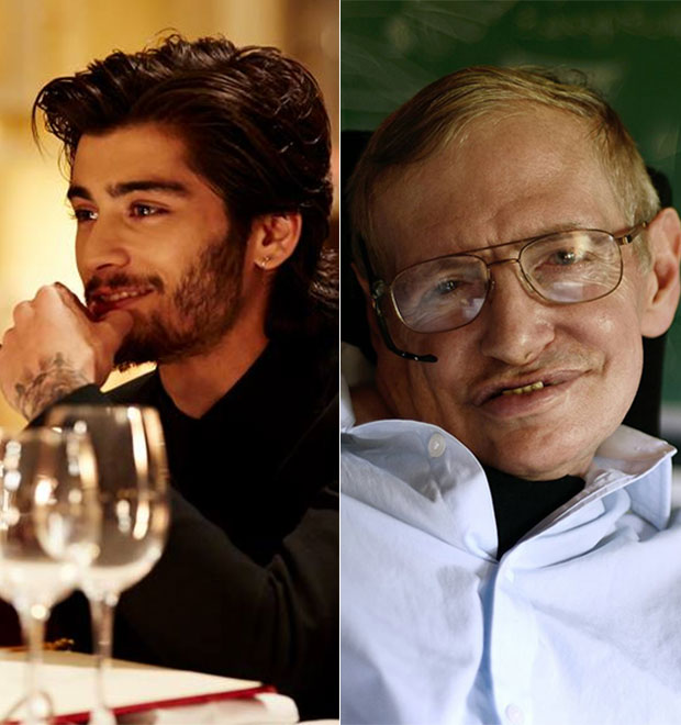 Stephen Hawking aconselha fãs desoladas com a saída de Zayn Malik da <i>One Direction</i>