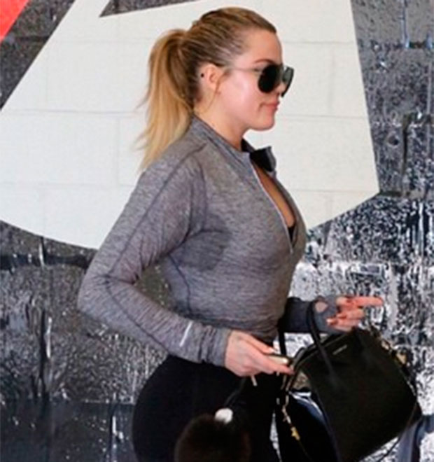 Khloé Kardashian justifica mancha de suor na axila: <I>É a gordura chorando</i>