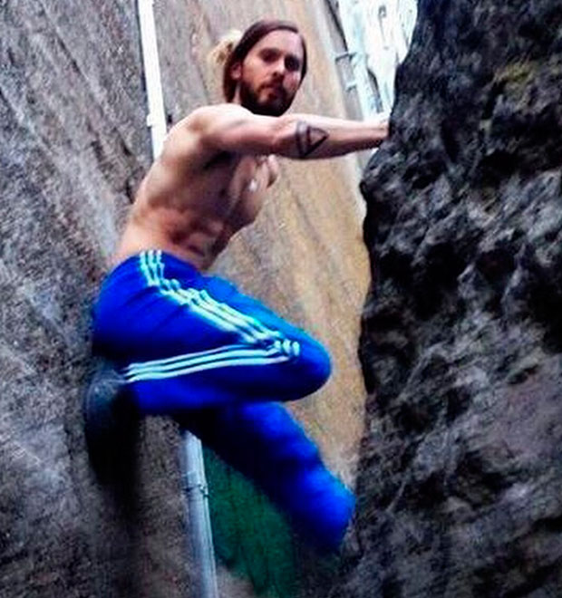 Jared Leto exibe boa forma em sua preparação para interpretar o Coringa