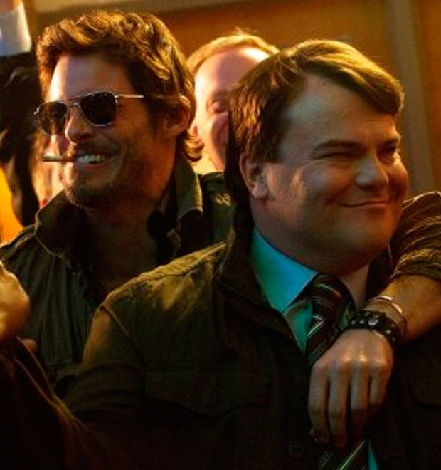 Jack Black diz que ficou inseguro ao protagonizar cenas quentes com James Marsden