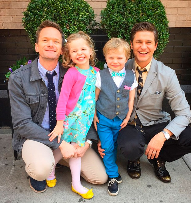 Marido de Neil Patrick Harris diz saber qual dos gêmeos é seu filho biológico, entenda!