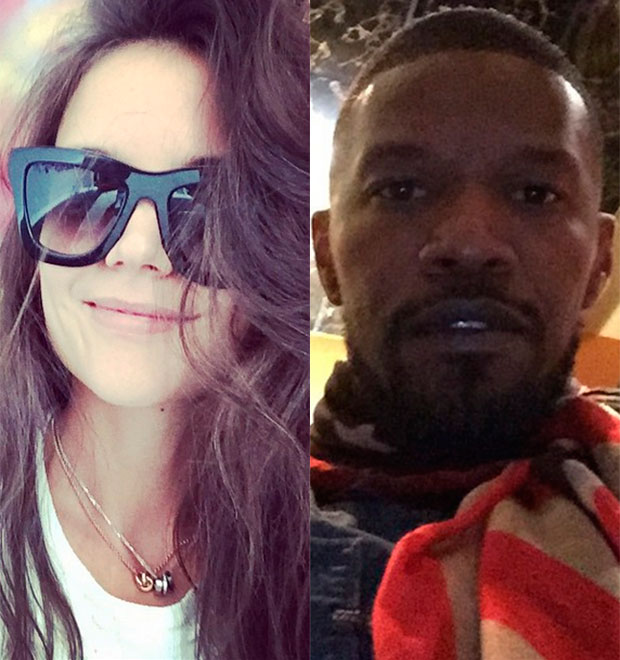 Katie Holmes diz que ama Jamie Foxx, de acordo com revista. Entenda!