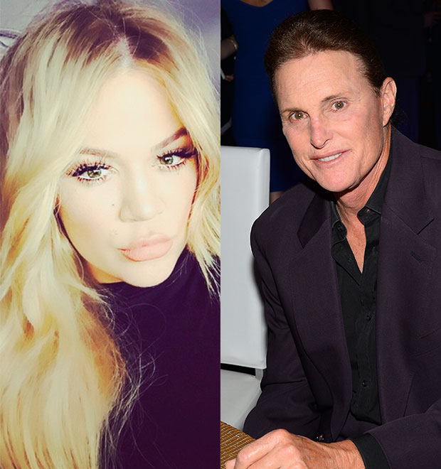 Khloé Kardashian compra roupas femininas para Bruce Jenner