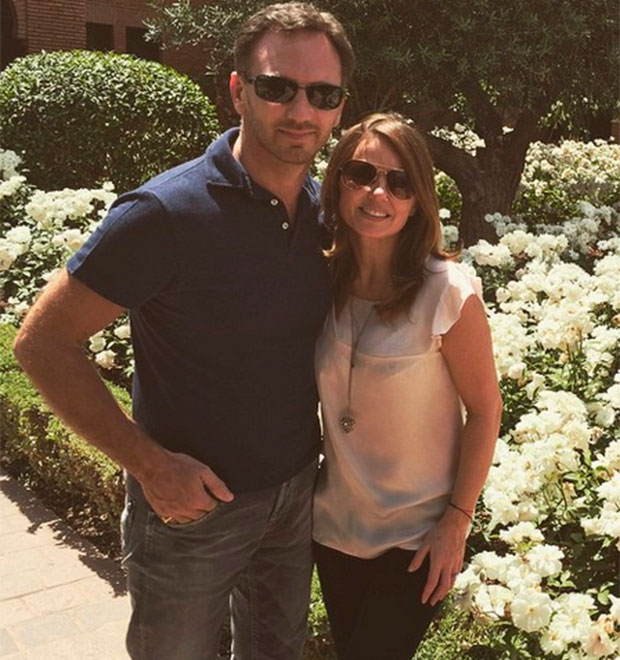 Ex-<i>Spice Girl</i> Geri Halliwell se casa com ex-piloto Christian Horner