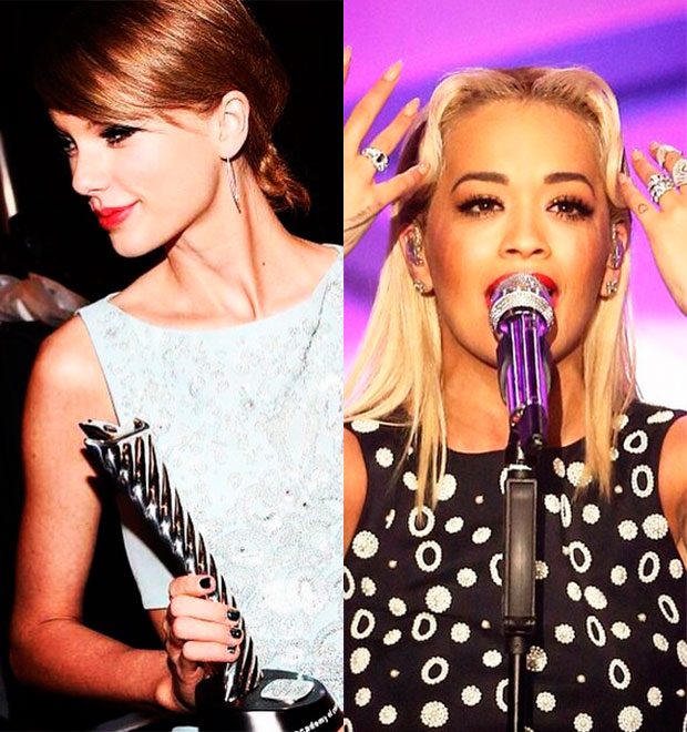 Rita Ora acha Taylor Swift, que está namorando seu ex, <i>incrível</i>