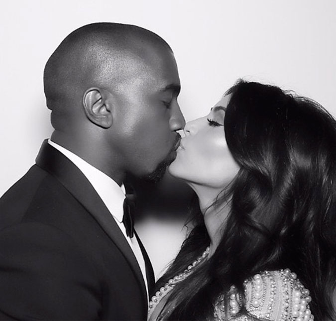 Kim Kardashian está com medo de ser abandonada por Kanye West