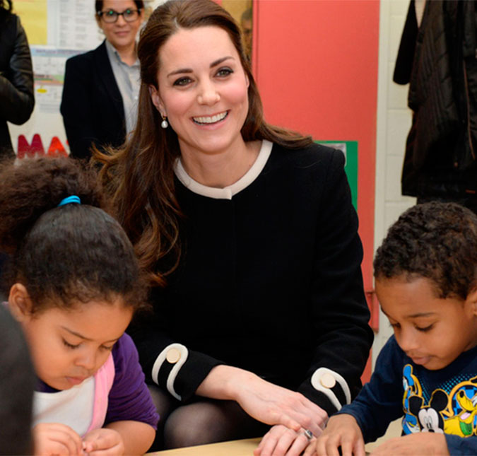 Kate Middleton adoça a vida do príncipe George