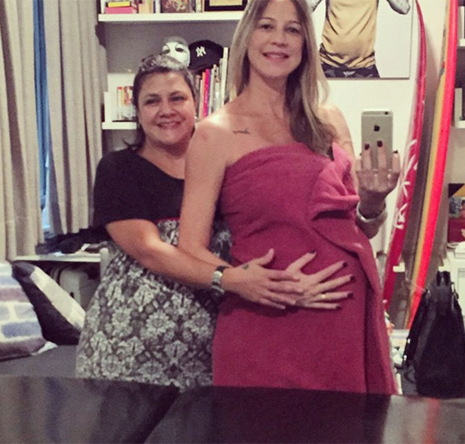 Luana Piovani mostra algumas das dificuldades de sua gravidez