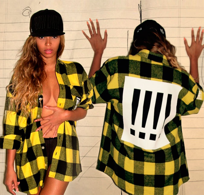 Beyoncé mostra que leva a sério a expressão <i>de peito aberto</i>