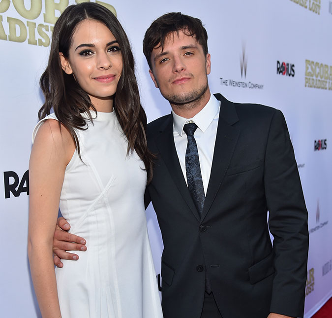 Katniss Everdeen que nada! Josh Hutcherson só quer saber da nova namorada