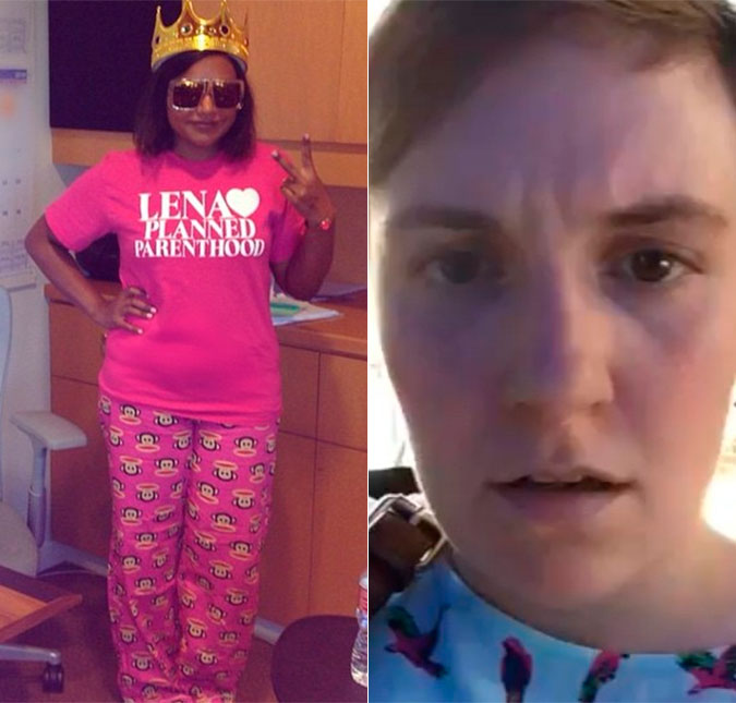 Lena Dunham realiza desejo de aniversário de Mindy Kaling com vídeo divertido em rede social!