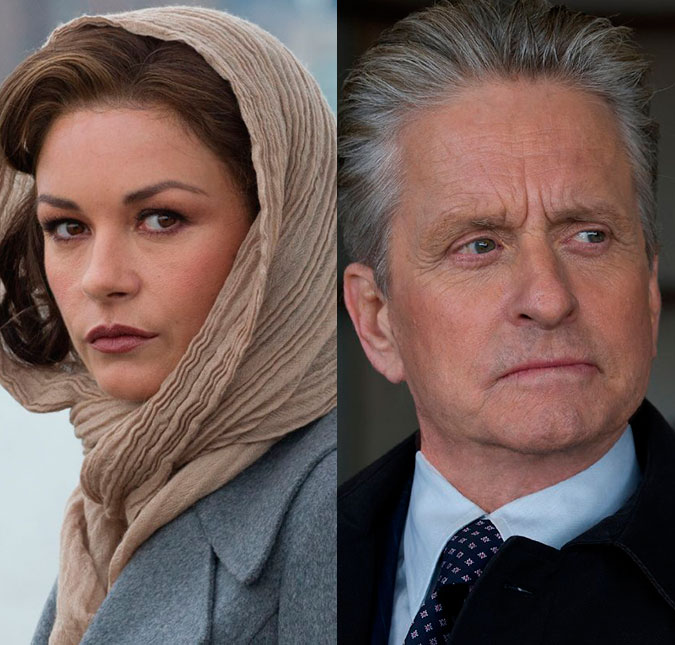 Michael Douglas demonstra o quanto está amando a esposa Catherine Zeta-Jones