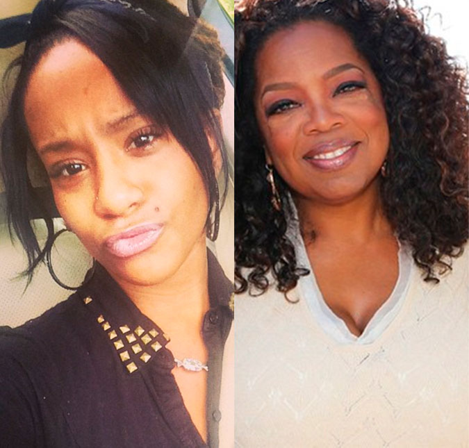 Oprah Winfrey andou irritando a família de Bobbi Kristina, entenda!