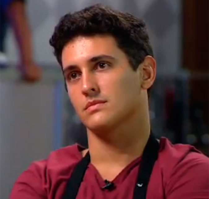 No <i>MasterChef</i>, Gustavo é o eliminado da semana e comenta: -<I> Minha saída foi merecida</i>