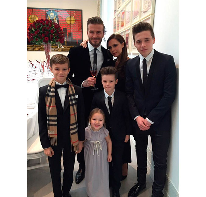 Família de David Beckham mostra que tem estilo em todos os momentos!