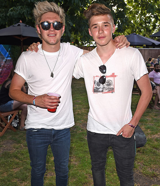 Niall Horan parece estar ficando cada vez mais próximo de filho de Victoria e David Beckham