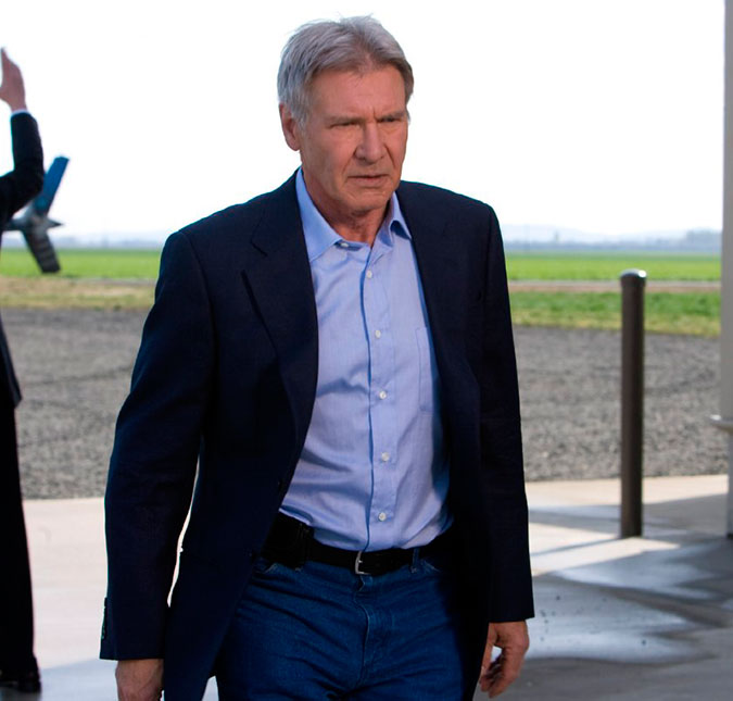 Harrison Ford faz primeira aparição pública oficial após acidente de avião