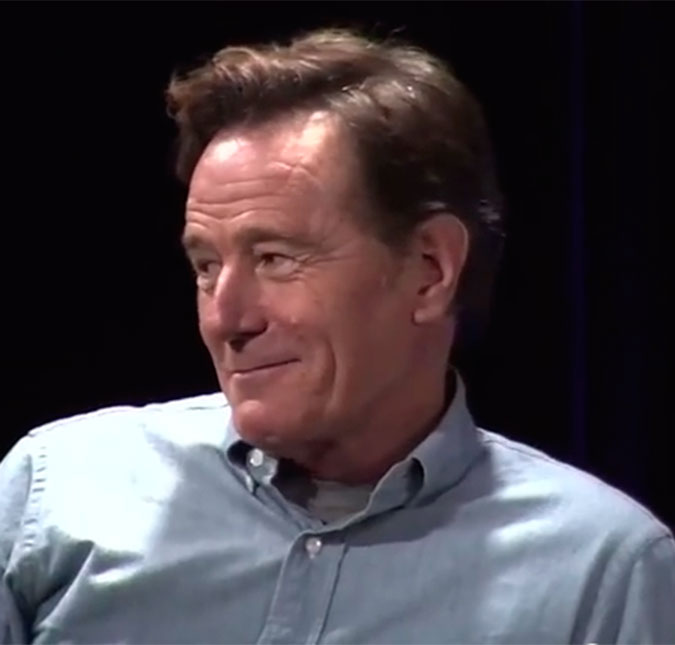 Bryan Cranston perde o fã, mas não perde a piada