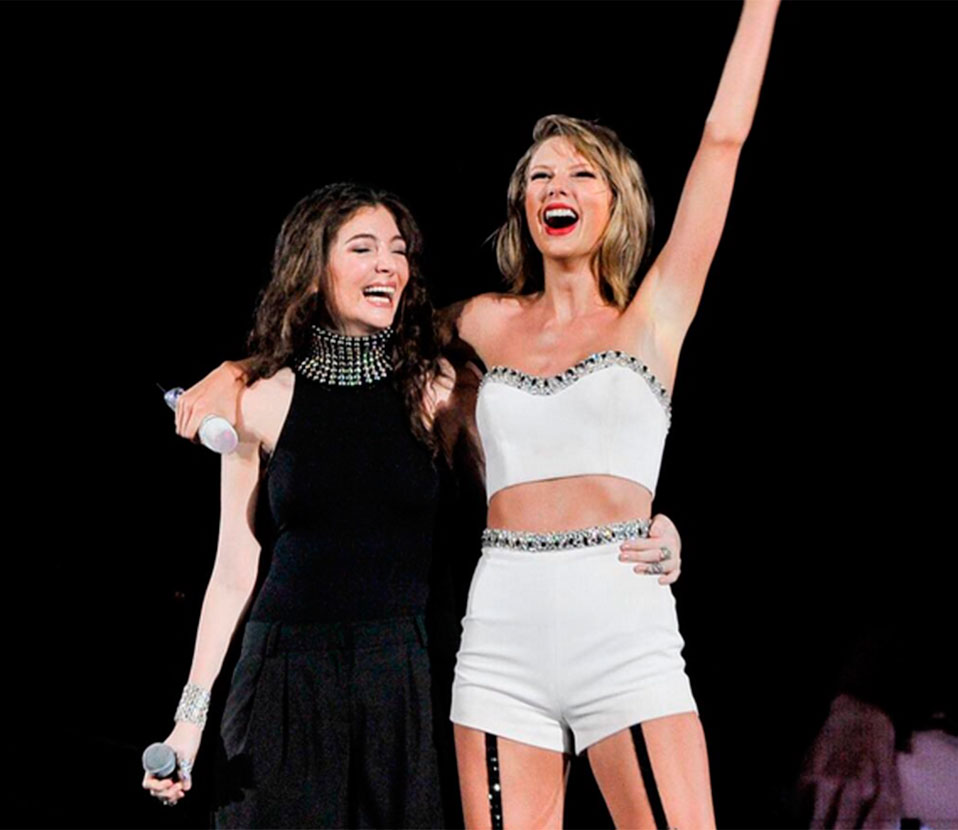 Lorde fez longa viagem para surpreender os fãs de Taylor Swift
