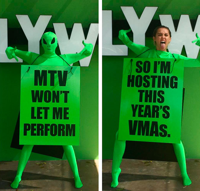 Após coreografia polêmica, Miley Cyrus vai voltar em grande estilo ao palco do <i>VMA</i>