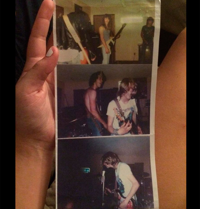 Filha de músico encontra por acidente fotos raríssimas do <I>Nirvana</i>, veja!