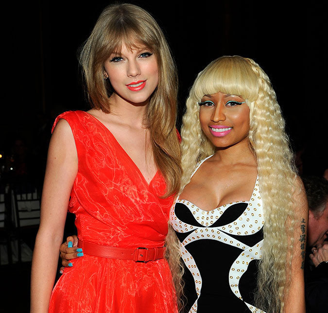 Nicki Minaj e Taylor Swift fazem as pazes pelo telefone