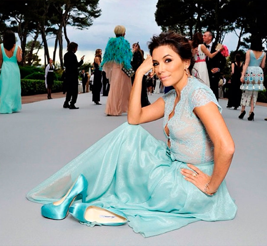 Eva Longoria tem uma conselheira e tanto quando o assunto é moda