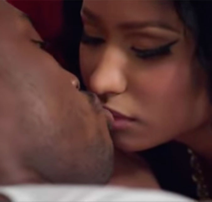 Nicki Minaj sensualiza de toalha com o namorado em novo clipe, assista aqui!