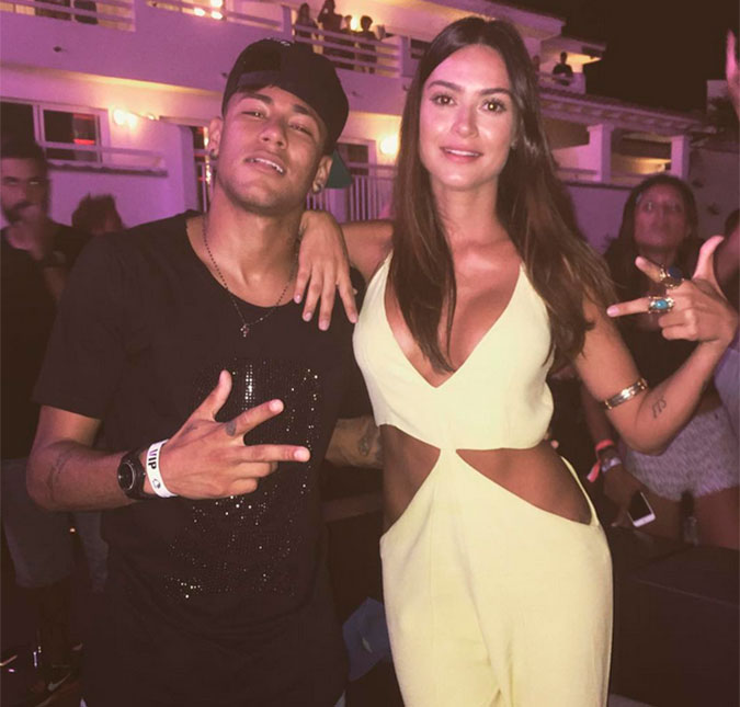 Thaila Ayala explica suposto <i>affair</i> com Neymar, ex de Bruna Marquezine