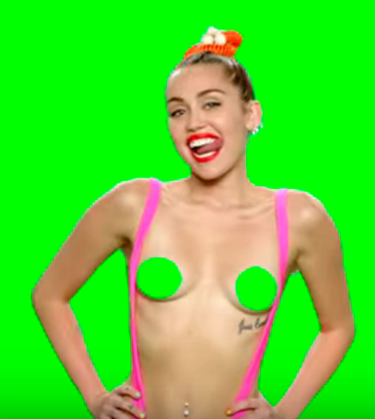 Miley Cyrus polemiza em novo vídeo de divulgação do <i>VMA</i>. Assista ao vídeo!