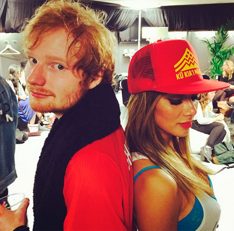 A amizade de Ed Sheeran e Nicole Scherzinger não é tão colorida assim, entenda!