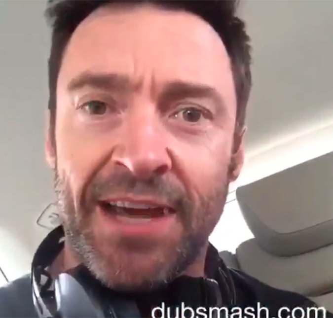 Hugh Jackman faz a Katy Perry e mostra que também tem o seu sonho adolescente