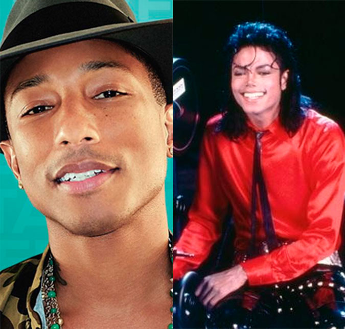 Pharrell Williams conta que viu Michael Jackson beijar com vontade uma brasileira, entenda!