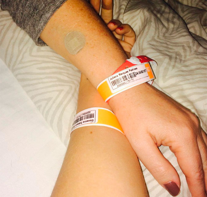 Giovanna Ewbank sofre acidente de carro com a família, mas já está recuperada