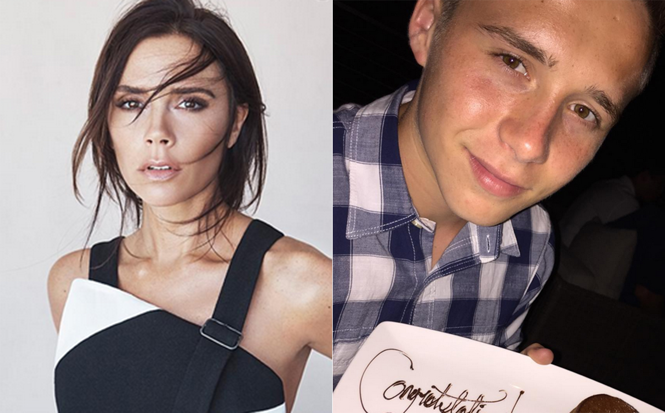 Victoria Beckham está toda orgulhosa do filho, Brooklyn Beckham. Descubra por quê!