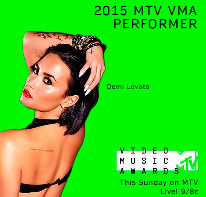 Demi Lovato vai se apresentar no <i>VMA</I>. Saiba quem mais!