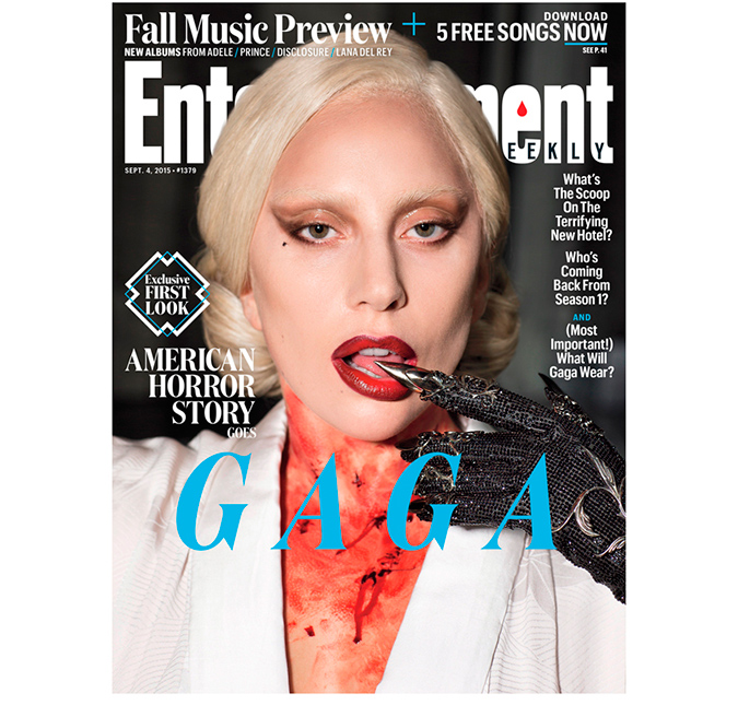 Lady Gaga exibe suas garras para viver personagem em <i>American Horror Story: Hotel</i>