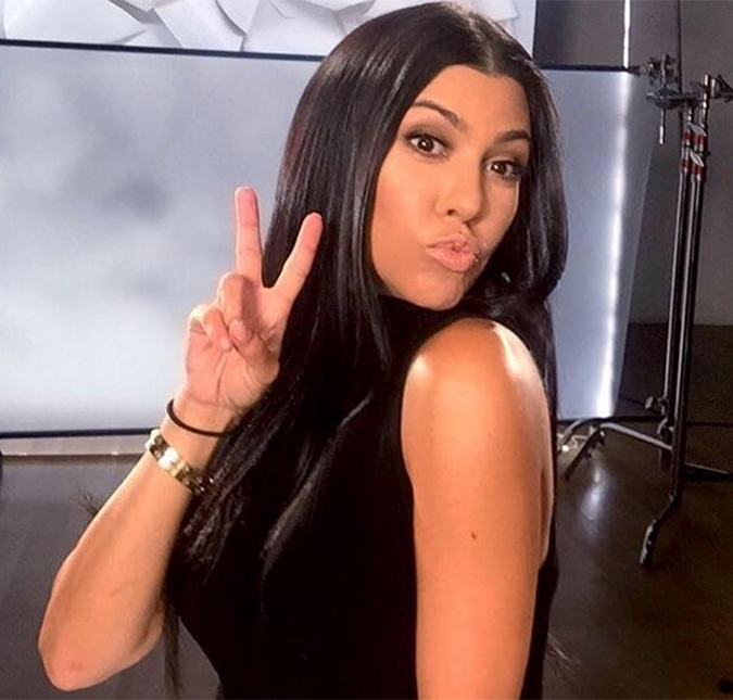 Parece que Kourtney Kardashian não quer mais saber do <i>Keeping Up with the Kardashians</i>