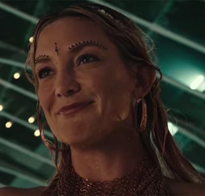 Kate Hudson aparece deslumbrante em <i>trailer</i> de novo filme com Bill Murray e Bruce Willis, veja!