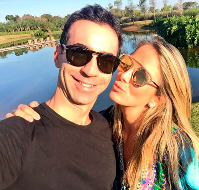 Cesar Tralli nega que em seu casamento tenha rolado troca de favores, entenda