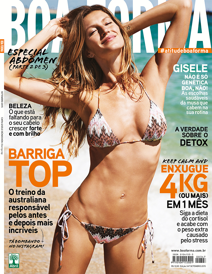 Saiba os segredos de Gisele Bündchen para ter um corpo escultural!