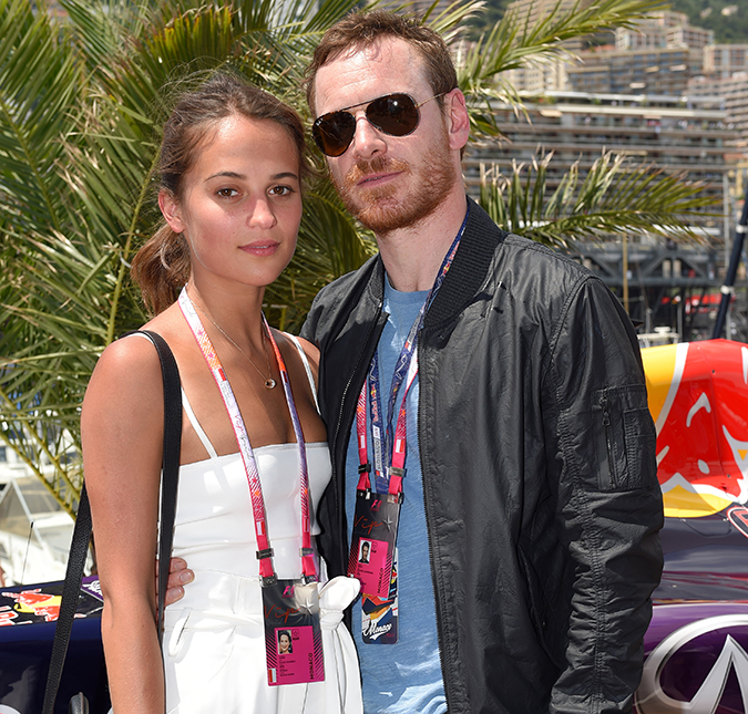 Depois de nove meses, Michael Fassbender e Alicia Vikander terminam o namoro